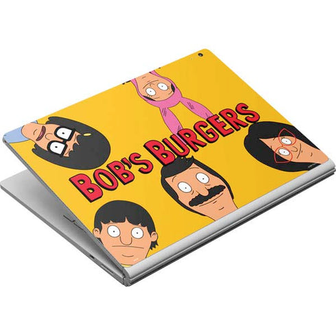 Bobs Burgers Stare Surface Book Skin